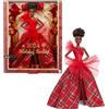 Barbie Signature - Barbie Magia delle feste 2024, bambola da collezione con un bellissimo abito rosso, confezione da esporre, giocattolo per bambini, 6+ anni, HRM62