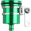 TOTMOX - Olio per Freni per Moto Con Staffa Universale in Lega di Alluminio, Serbatoio Fluido, Accessori per Tazza Fluida - Nero/Verde