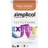 Simplicol Fabric Dye expert, Colorante per tessuti, colore per lavatrice o colore manuale, Arancione (India-Orange 1702), 1 confezione