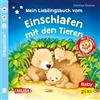 Carlsen Baby Pixi (unkaputtbar) 96: Mein Lieblingsbuch vom Einschlafen mit den Tieren: Ein Baby-Buch mit Klappen und Gucklöchern ab 1 Jahr
