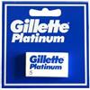 Gillette Platinum Lamette da barba, 5 pezzi