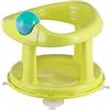 Bebeconfort Seggiolino Girevole Bagnetto neonato per Vasca da Bagno e Doccia, Seggiolino da bagno per bambini fino a 10 kg, Girello per il Bagnetto, Seduta ergonomica, Ventose di Sicurezza, Lime