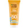 Garnier Ambre Solaire Kids Protect Latte SPF50+ 100ml - Resistente all'acqua e alla sabbia - Approvato da Cruelty-Free International