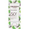 Bilboa, Coccobello Crema Solare Viso SPF 50+, Protezione Solare con Vitamina E, Perle di Luce e Olio di Cocco, Illumina e Protegge, Non Unge, Texture Leggera e Resistente all'Acqua, 40 ml