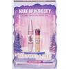 Maybelline New York Confezione Regalo con Pochette, Con Correttore e Mascara, Collezione di Natale Make Up in the City 2025, Mascara Ciglia Sensazionali Black, Cancella Età 02 Nude