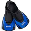 Mares Hermes - Pinne corte versatili unisex per nuoto e immersione, pinne piscina leggere e confortevoli con scarpetta aperta