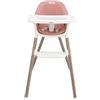 Graco - Presti™ Seggiolone 3-in-1: seggiolone, sgabello, seggiolina. Adatto da 6 mesi a 6 anni circa (max. 27,3 kg), colore Dusty Rose