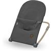 Maxi-Cosi Loa Sdraietta neonato, sdraietta ergonomica a dondolo, 2 posizioni reclinate, ultracompatta e leggera, in tessuto 100% riciclato, Da 0 a 2 anni, 0-12 kg, Beyond Graphite