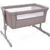 Chicco Next2Me Essential Culla Neonato Fianco Letto, Culla Co-Sleeping, Compatibile con Diversi Letti, Altezza Regolabile, Buona Circolazione dell'Aria, Materasso e Borsa inclusi, 0-6 Mesi, Beige