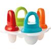 Nuby Fruitsicles, 4 Stampi Ghiaccioli Colorati con Manici, 6+ Mesi