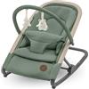 Maxi-Cosi Kori Sdraietta Neonati in Tessuto con Arco Gioco, 0-2 anni, 15 kg, Sdraietta Pieghevole, 3 Posizioni di Reclinabile, Chiusura Compatta, Cinture Easy-in, Chiusura Compatta, Beyond Green