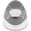 Twistshake Vasino antiscivolo Twistshake | Leggero, portatile e facile da pulire | Sedile WC per bambini | Vasino da allenamento per bambini | Design ergonomico | WC per neonati | Grigio bianco