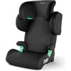 Babify FlexiFit Premium - Seggiolino per Auto con Isofix, Gruppo 2/3 (15-36 kg, 100-150 cm), ECE R129, Poggiatesta con 11 Posizioni, Schienale Reclinabile, Design Pieghevole, Nero