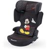 Bebeconfort Disney Road Fix i-Size, Seggiolino Auto 15-36 kg, 3,5-12 anni (100-150 cm), Seggiolino Auto Isofix Pieghevole, Portatile e Leggero 4.4 Kg, 14 Posizioni Poggiatesta, Authentic Mickey