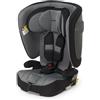 Foppapedretti Progress I-Size, seggiolino auto per bambini da 76 a 150 cm di altezza, 15mesi-12 anni, conforme ECE R129, Carbon