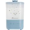 Bebeconfort Cool-Mist Umidificatore Ambiente, Luce Notturna per Bambini 7 Colori, Umidificatore a Ultrasuoni, Silenzioso, Vaschetta da 2,1 L Durata fino a 48 Ore, Spegnimento Automatico, Blu