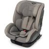 Foppapedretti Seggiolino Auto Run I-Size, per bambini da 76 a 150 cm di altezza, 15mesi-12 anni, conforme ECE R129, Fissaggio Dualfix (Isofix e non), Safe Body Protection, Comfort Kid Pad, Desert
