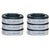 Foppapedretti Ricarica Mangiapannolini Missk, 6 Ricariche (fino a 1080 pannolini), trattiene odori con tecnologia brevettata EVOH 5 strati, trattamento antibatterico, 25% di plastica riciclata