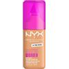 NYX Professional Makeup Fondotinta Soft Matte, Coprenza Modulabile, Tenuta Fino a 24H, Formula Arricchita con Acido Ialuronico, Guaranà e Vitamina C, Make Em Wonder Foundation, True Beige, 30 ml