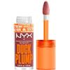 NYX Professional Makeup Gloss Rimpolpante, Altamente Pigmentato, Volume Immediato e Duraturo, Arricchito con Zenzero Piccante, Duck Plump, Tonalità: Mauve Out Of My Way, 6,8 ml