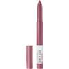 Maybelline Rossetto Matita SuperStay Ink Crayon, Colore Matte a Lunga Tenuta, Stay Exceptional (25),