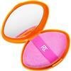 Real Techniques Miracle Puff+custodia da viaggio 2-in-1, per miscelare il trucco su entrambi i lati, fascia elastica, 2 pezzi