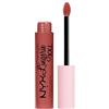 NYX Professional Makeup Lip Lingerie XXL, Rossetto liquido Matte a lunga tenuta, Formula vegana, Warm Up