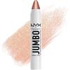 NYX Professional Makeup Matita Viso Illuminante Multi-Uso, Texture Cremosa, Con Olio di Jojoba e Finish Brillante, Jumbo Highlighter Stick, Tonalità: Coconut Cake