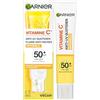 Garnier Fluido Anti-UV Anti-Macchie Invisibile, SPF 50+, Per Tutti i Tipi di Pelle, Arricchito con Vitamina C, Protegge dai Raggi UV, Previene e Riduce Le Macchie, Daily UV Invisible, 50 ml