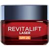 L'Oreal Paris L'Oréal Paris Crema Viso Giorno Revitalift Laser SPF25, Per Tutti i Tipi di Pelle, Azione Antirughe e Anti-Macchie, Pelle più Soda e Tonica, Con Acido Ialuronico, Vitamina C e Pro-Retinolo, 50 ml