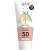 Naïf Crema solare minerale - per Neonati e Bambini - Protezione elevata - Resistente all'acqua - Vegano - Senza profumo - SPF50-100ml