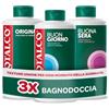 Borotalco, Kit con 3 Bagnodoccia, Bagnoschiuma Originale Borotalco, Rinfrescante e Defaticante, Menta Marina e Fiori Aromatici, per la Routine Quotidiana, 3x500 ml - Esclusiva Amazon