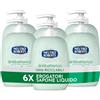Neutro Roberts, Sapone Liquido Antibatterico, Pelle Sana e Protetta, Té Verde con Ingredienti Naturali - Flacone in Bio Plastica, Riciclabile - Confezione da 6x200 ml
