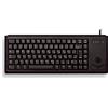 CHERRY G84-4400, Tastiera Compatta con Trackball, Layout per la Germania (QWERTZ), Cablate (Connessione USB), 2 Tasti Mouse, Switch Meccanici ML, Nero