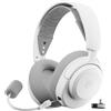 SteelSeries Arctis Nova 3P - Cuffie da gioco multipiattaforma wireless - Controllo via app - Batteria 40h - Driver magnetici al neodimio - 2,4GHz/BT - Mic staccabile - PS5, PS4, PC, Switch - Bianco