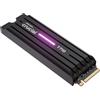 Crucial T710 SSD 1TB PCIe 5.0 x4 Gen5 NVMe M.2 con Dissipatore, Velocità fino a 14900 MB/s Lettura, 13700 MB/s in Scrittura, PC Desktop e PS5, TLC NAND, Hard Disk Interno - CT1000T710SSD5-01