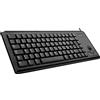 CHERRY G84-4400, Tastiera Compatta con Trackball, Layout per l'UE (QWERTY), Cablate (Connessione USB), 2 Tasti Mouse, Switch Meccanici ML, Nero