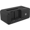 Icy Box IB-2924mscL-C31 Usb 3.2 Gen 2 [3.1 Gen 1] TypE-C Nero (storage Drive Docking Station - Usb 3.2 Gen 2 [3.1 Gen 2] - TypE-C Black - Warranty: 1
