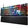 SteelSeries Apex Pro Gen 3 Tastiera Meccanica Gaming - HyperMagnetic OmniPoint 3.0 switch - Attuazione regolabile - Innesco rapido - Tocco rapido/SOCD - OLED - RGB - USB-C - UK QWERTY