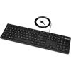 Amazon Basics Tastiera USB a basso profilo con layout IT, nero opaco