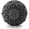 SENSLY, SB0006, Sfera massaggiante Vibrante Nera, 2 velocità di Vibrazione per rilassamento e Sollievo Muscolare, Design ergonomico e Compatto, può Essere utilizzata su Tutto Il Corpo