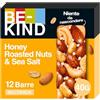 BE-KIND Barretta al Gusto di Mandorle Tostate, Miele e Sale Marino, Snack senza Glutine, 1 Confezione x 12 Barrette da 40 g