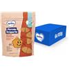 Mellin Puzzle Crackers Pomodoro e Basilico, Senza Sale Aggiunto, 6x105g | Snack per Bambini dal 15° Mese Compiuto