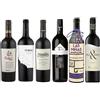 La Grande Vinothèque Badgers Creek - Assortimento Degustazione - Selezione di 6 vini rossi del Nuovo Mondo - Argentina, California, Cile, Australia, Sudafrica (6 x 0,75L)