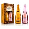 Sant'Orsola - Set Prosecco D.O.C. Millesimato Extra Dry e Rosè Millesimato, da Uve Glera e Pinot Nero, Gusto Extra Dry con Note Fruttate e Floreali, 2x750 ml