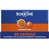 Caffè Borbone Espresso Forte - 50 Capsule Compatibili Nespresso®* Professional, Ideali per un Caffè Forte, Intensità 8/10, Compatibili con Macchina Caffè Nespresso®* Professional per Ufficio