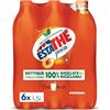Estathé Pesca - The Freddo con Vero Infuso di Foglie di The e Succo di Pesca, Bevanda Analcolica Senza Glutine, 6 Bottiglie da 1,5 lt
