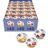 Hero Confettura Light Assortita Monodose, 120 Porzioni 20g