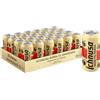 ICHNUSA Birra Ichnusa Non Filtrata, Cassa con 24 Lattine 24 da 44cl, Birra Lager Non Filtrata a Bassa Fermentazione, Gusto Morbido, Corposa ed Equilibrata, Gradazione 5,0% Vol