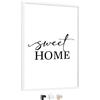 edihome, Cornice A3, (1 unità), 29,7 x 42, Legno, Portafoto, Laminato Acrilico, per Diploma Universitario, da Parete, Poster, Cornici, per Quadri (Bianco, 1 unità)